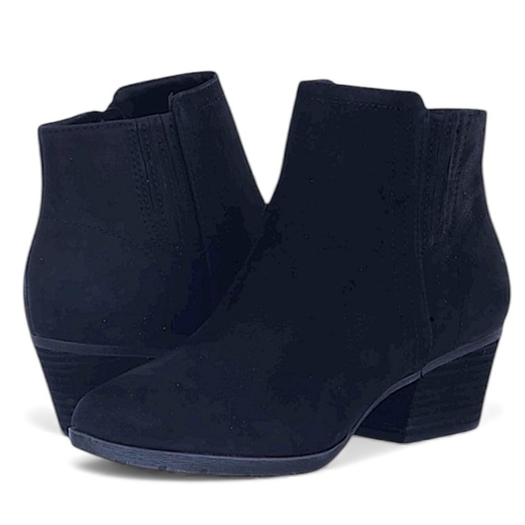 Blondo Valli 2.0 Waterproof Black Nubuck Ankle Bootie Size 7 Fireside Footwear - Picture 14 of 16